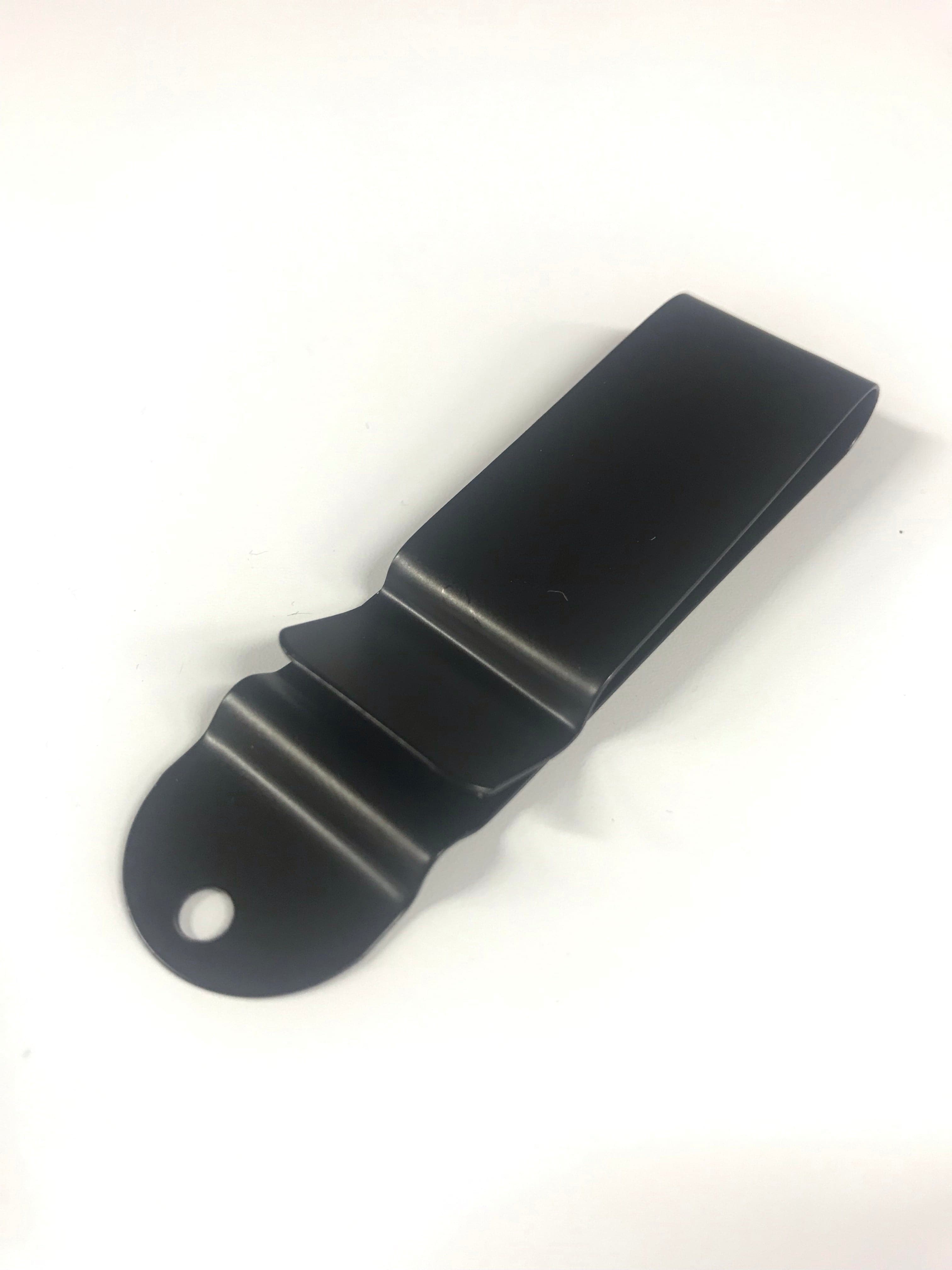 Steel belt clip